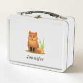 Aangepaste kleine vos terug naar school (Voorkant)