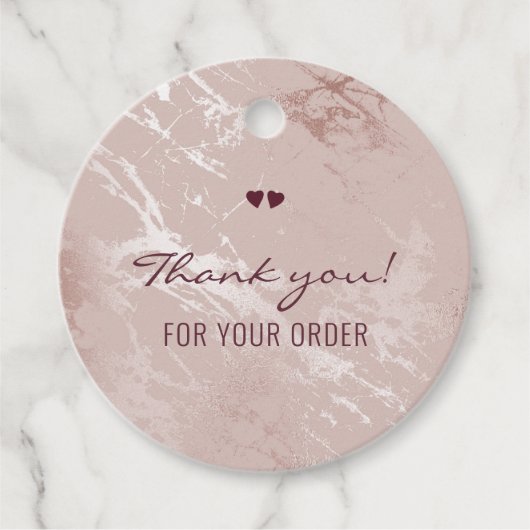 Aangepaste kleine zakelijke benodigdheden verpakki bedankjes labels (Voorkant)