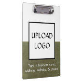 Aangepaste Klembord voor Aannemers met Logo (Rechts)