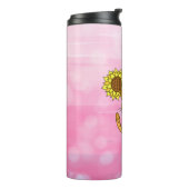 Aangepaste klep van de kutkat Kawaii Thermosbeker (Gedraaid links)