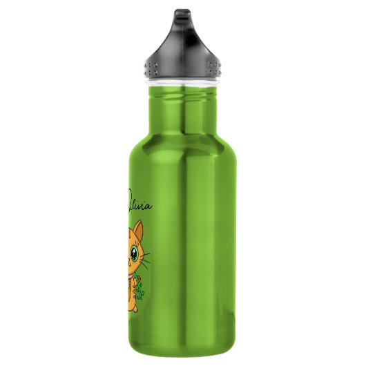 Aangepaste klep van de kutkat Kawaii Waterfles (Rechts)