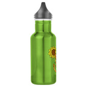 Aangepaste klep van de kutkat Kawaii Waterfles (Links)