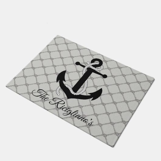 Aangepaste klep voor anker en helling van deur deurmat (Schuin)