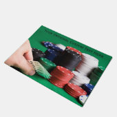 Aangepaste klepmat voor voettekst deurmat (Schuin)