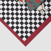 Aangepaste kleur Alice in Wonderland White Rabbit  Tissuepapier (Detail)