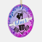 Aangepaste kleur bakgerei Kerst ornament (Rechts)