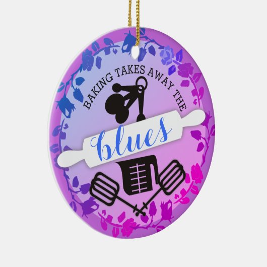 Aangepaste kleur bakgerei Kerst ornament (Rechts)