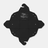 Aangepaste kleur + Bericht Happy Halloween-voorkeu Bedankdoosjes (Uitgevouwen)