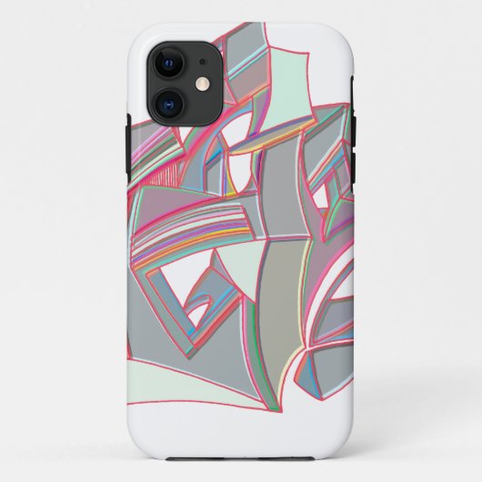 Aangepaste kleur Case-Mate iPhone case (Achterkant)