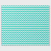 Aangepaste kleur chevron cadeaupapier (Vlak)