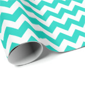 Aangepaste kleur chevron cadeaupapier (Rol Hoek)