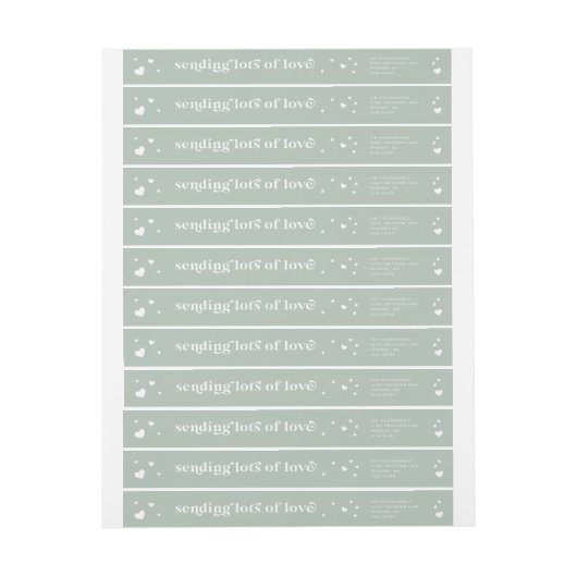 Aangepaste kleur die veel Liefde retourneert (Vel)