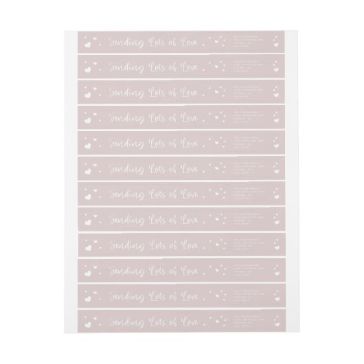 Aangepaste kleur die veel Liefde retourneert (Vel)