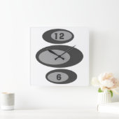 Aangepaste kleur - DIY Retro-klokken Vierkante Klok (Huis)