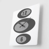 Aangepaste kleur - DIY Retro-klokken Vierkante Klok (Hoek)