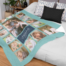 Aangepaste Kleur Elegante Script Familie Foto Coll