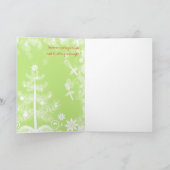 Aangepaste kleur engel gebruiksvoorwerpen bakken k feestdagen kaart (Binnen)