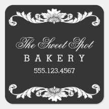 Aangepaste kleur filigraan Stickers