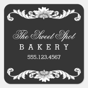 Aangepaste kleur filigraan Stickers