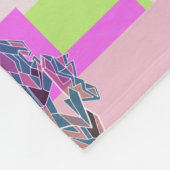 Aangepaste kleur fleece deken (Hoek)