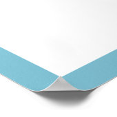 Aangepaste Kleur Foto Afstudeer Handtekening Poste Poster (Hoek)