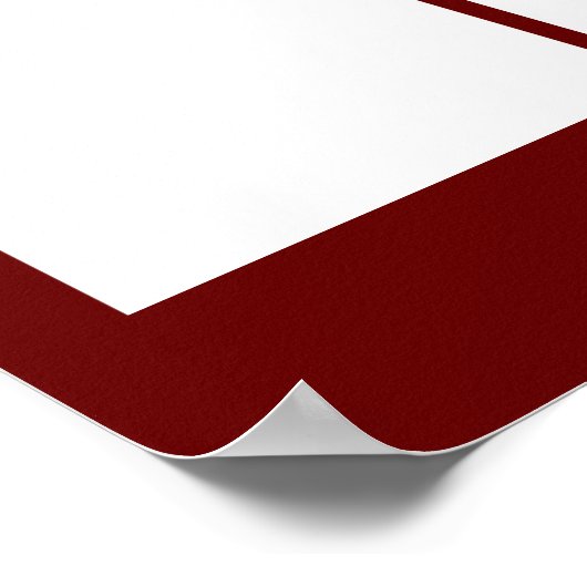 Aangepaste kleur foto medewerker van de maand disp poster (Hoek)