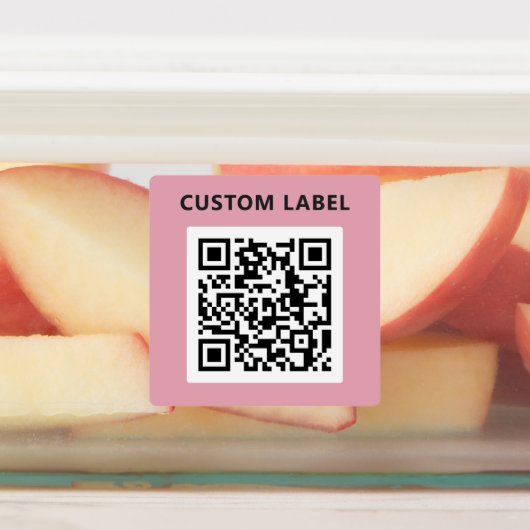 Aangepaste kleur gecodeerde organisatie QR code St Labels (Aangebracht)
