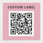 Aangepaste kleur gecodeerde organisatie QR code St Labels (Design 1)