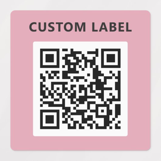 Aangepaste kleur gecodeerde organisatie QR code St Labels (Design 1)