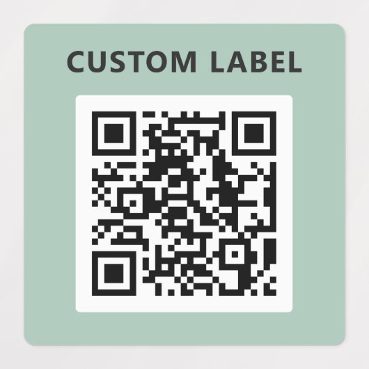 Aangepaste kleur gecodeerde organisatie QR code St Labels (Design 2)