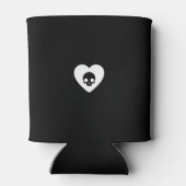 Aangepaste kleur Gothic Alternatieve bruid Pas get Blikjeskoeler (Achterkant)