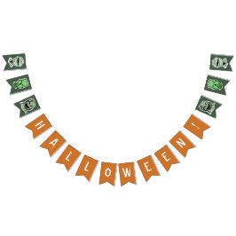 Aangepaste kleur Halloween banner