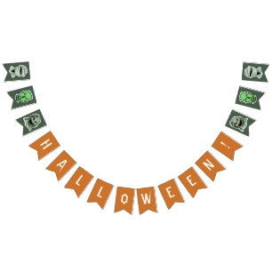 Aangepaste kleur Halloween banner