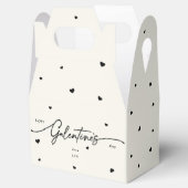 Aangepaste kleur Happy Galentine-dag + hart Bedankdoosjes (Geopend)