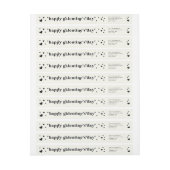 Aangepaste kleur Happy Galentine's Day Return-adre (Vel)