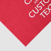 Aangepaste kleur Houd Calm cadeaupapier Tissuepapier (Detail)