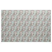 Aangepaste kleur Huilende Kat stof (Fat Quarter)