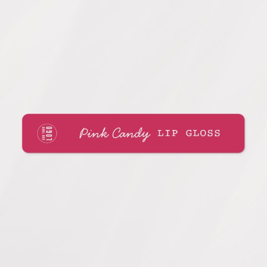 Aangepaste kleur Logo Script-product toevoegen Labels (Design 1)