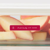 Aangepaste kleur Logo Script-product toevoegen Labels (Aangebracht)