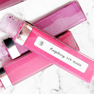 Aangepaste kleur Logo Script-product toevoegen Labels