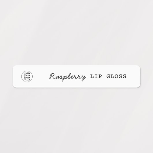 Aangepaste kleur Logo Script-product toevoegen Labels (Design 1)