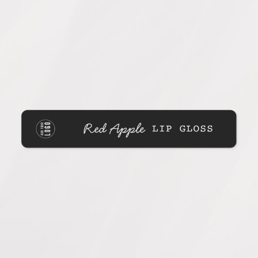 Aangepaste kleur Logo Script-product toevoegen Labels (Design 1)