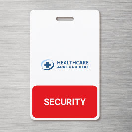 Aangepaste Kleur Medische Rol Beveiligingsbegeleid Badge