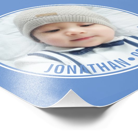 Aangepaste kleur met aangepaste foto's en tekst foto afdruk (Hoek)