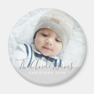 Aangepaste kleur met aangepaste foto's en tekst magneet