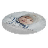 Aangepaste kleur met aangepaste foto's en tekst snijplank (Hoek)