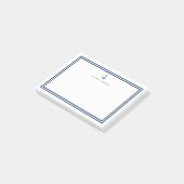 Aangepaste Kleur Modern Klassiek Anker Gepersonali Post-it® Notes (Schuin)