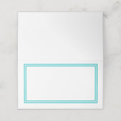 Aangepaste kleur Moderne klassieke randen Plaatskaartje (Buitenkant ongevouwen)