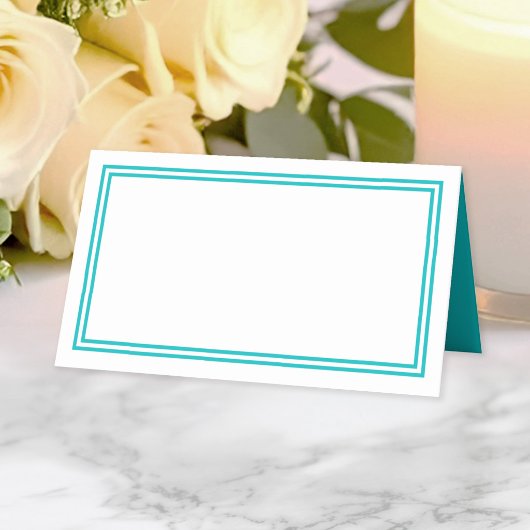 Aangepaste Kleur Moderne Klassieke Randen Plaatskaartje