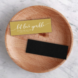 Aangepaste kleur Ontspan script houd van ruggengra Mini Visitekaartjes